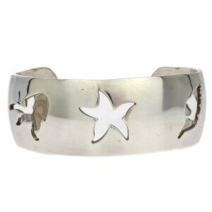 Hermes Sea Starfish Bracelet Bangle SV925 125556